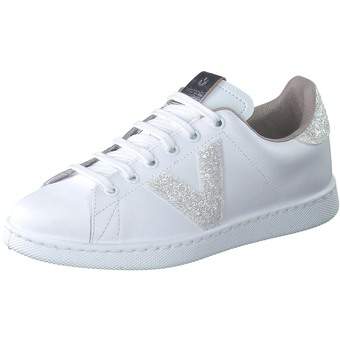 Victoria Tonis Glitter Sneaker in weiB Schuhcenter
