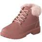 Barbarella - Schnür Boots - rosa