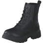 Barbarella Schnür Boots  schwarz