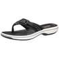 Clarks Brinkley Sea Zehentrenner  schwarz