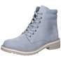Marco Tozzi Schnür Boots  blau