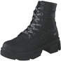 Mustang Schnür Boots  schwarz