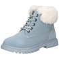  Schnür Boots  blau