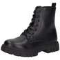 Puccetti Schnür Boots  schwarz
