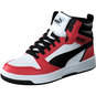PUMA Rebound V6 Mid Jr Sneaker  weiß