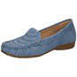 smiling for feet Mokassin  blau