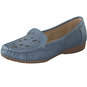 smiling for feet Mokassin  blau