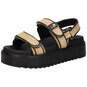 Steve Madden Bigmona Plateau Sandale  beige