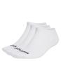 adidas T LIN Low 3er Pack Socken  weiß
