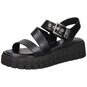 Tamaris Plateau Sandale  schwarz