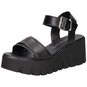 Tamaris Plateau Sandale  schwarz