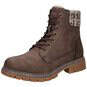 Tom Tailor Schnür Boots  beige