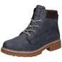 Tom Tailor Schnür Boots  blau