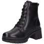 Tom Tailor Schnürstiefelette  schwarz