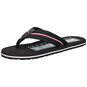 Tommy Hilfiger Corportare Beach Sandal  schwarz