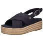 Tommy Hilfiger Denim Espadrille Platform  blau