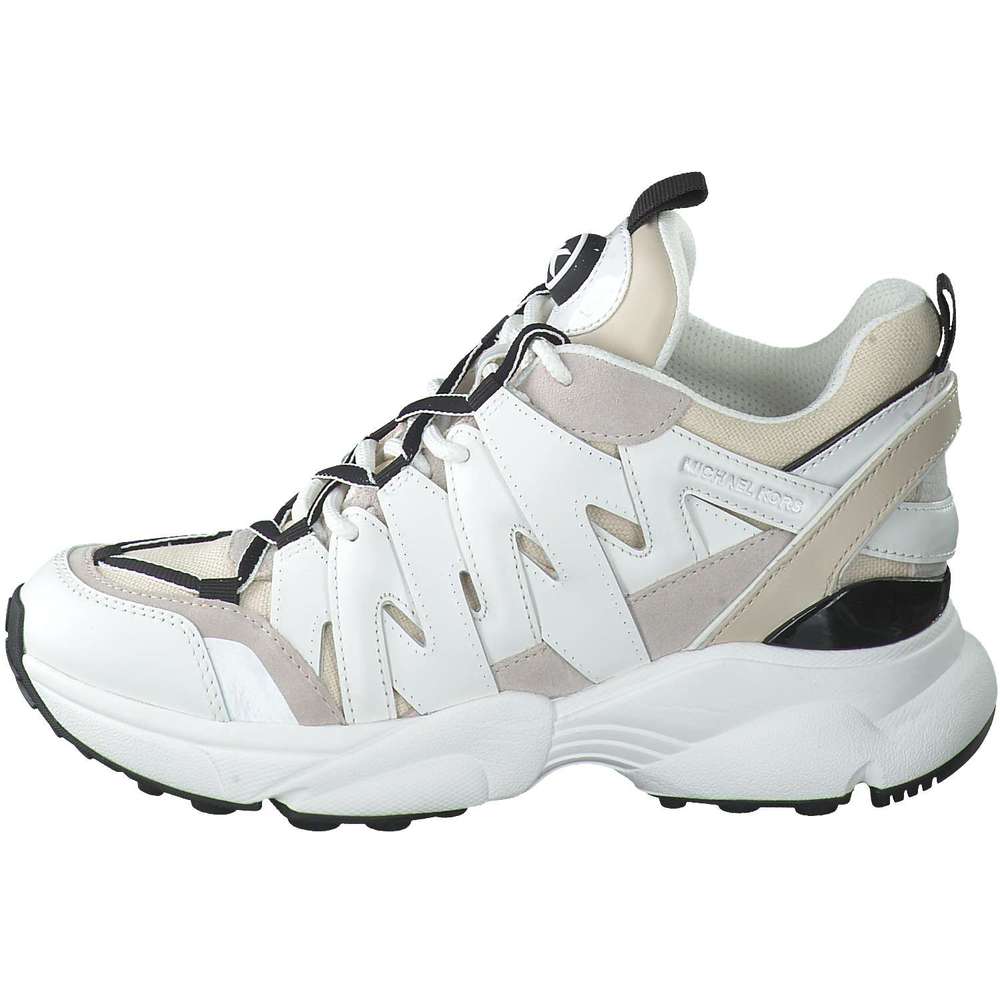 michael kors hero leather and mesh trainer