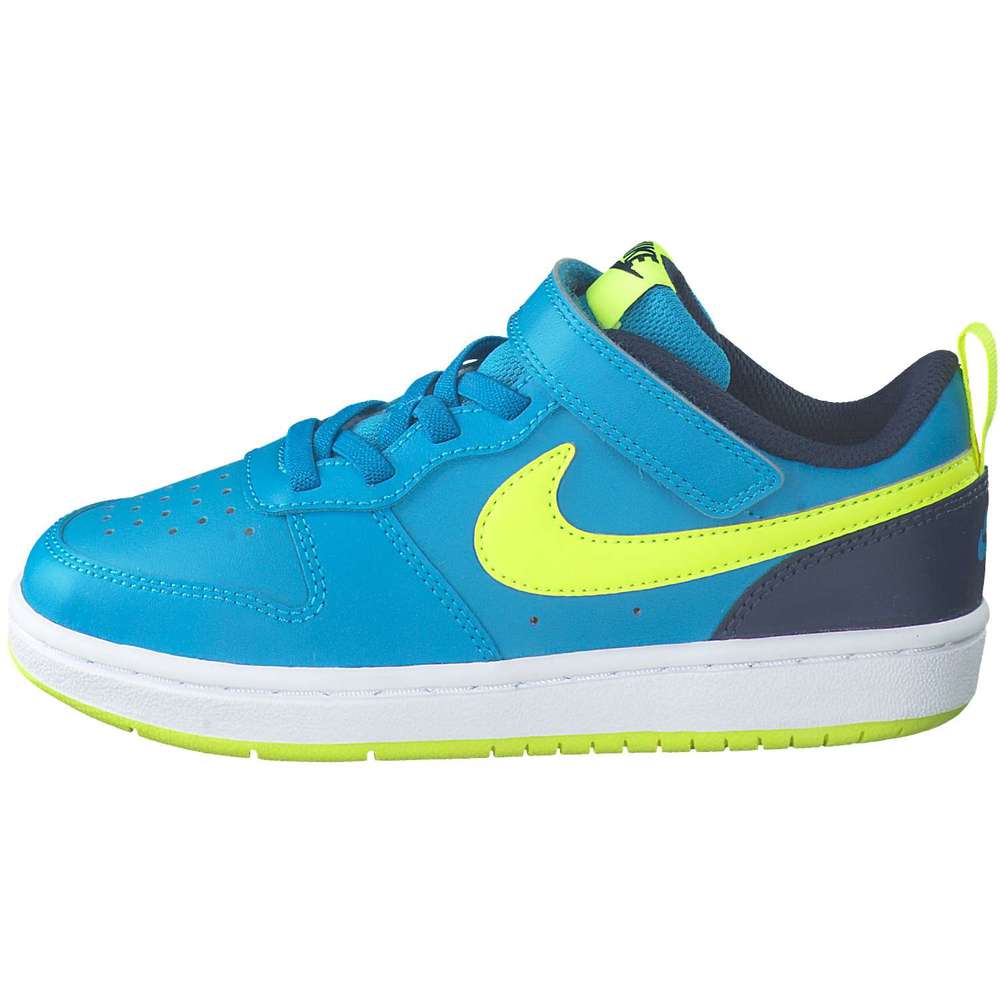 nike court borough low 2 blau