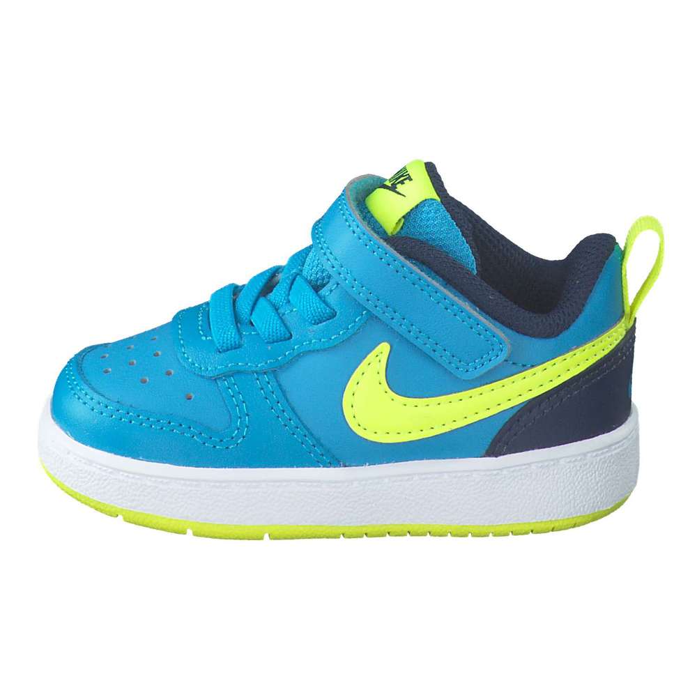 nike court borough low 2 blau