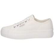 Calvin Klein Vulc Flatform Sneaker ctn Logo Damen weiß günstig online kaufen