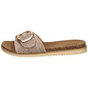 Mustang Shoes Pantolette, Flats, Sommerschuh, Sandale in Flechtoptik günstig online kaufen