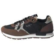 Pepe Jeans Britt Man Print Sneaker Herren schwarz|schwarz|schwarz günstig online kaufen