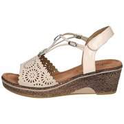 Puccetti Keilsandale Damen beige günstig online kaufen