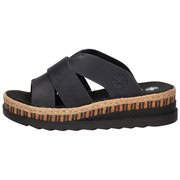 Rieker Pantolette, Keilabsatz, Sommerschuh, Schlappen mit Juteumrahmung günstig online kaufen