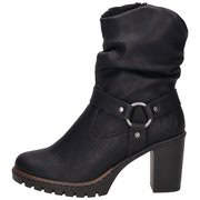 Rieker Cowboy Stiefelette, Westernstiefelette mit Blockabsatz und Innenreiß günstig online kaufen