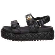 Steve Madden Bigmona Plateau Sandale Damen schwarz günstig online kaufen