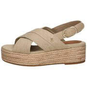 Tommy Hilfiger Denim Espadrille Platform Damen beige günstig online kaufen