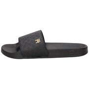 Tommy Hilfiger Th Monogram Poolslide Damen schwarz günstig online kaufen