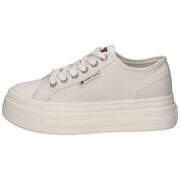 Tommy Jeans Plateausneaker "TJW FOXING FLATFORM LC", Freizeitschuh, Halbsch günstig online kaufen