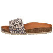 Verbenas Reiko Leopardo Pantolette Damen beige günstig online kaufen