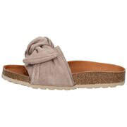 Verbenas Roxy Velour Pantolette Damen beige günstig online kaufen