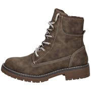 Via della Rosa Schnür Boots Damen braun günstig online kaufen