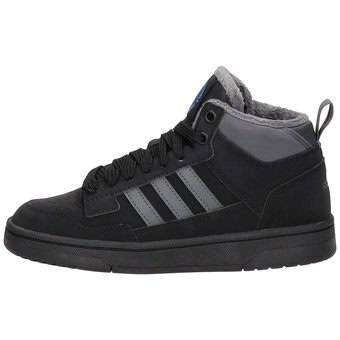 adidas Rapid Court Mid Jr WTR Boot in schwarz