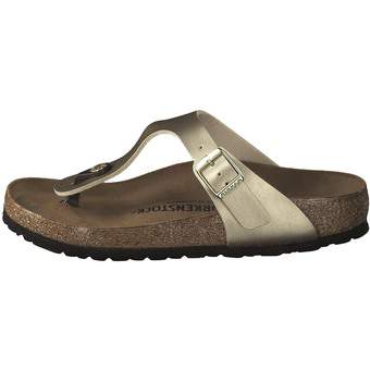 Birkenstock bronze gizeh sales