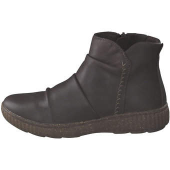 Clarks Parco Caroline Stivaletto Donna | Colore Vino Combi, Pelle Morbida, Tacco Comodo, Taglia 41 EU