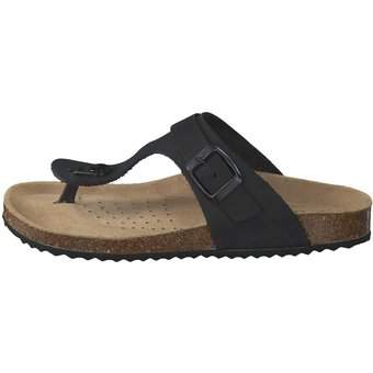 Geox Brionia Zehentrenner in schwarz ❤️ | Schuhcenter.de