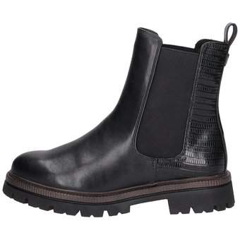 MARCO TOZZI Chelseaboots, Blockabsatz, Stiefelette, Businessschuh In Veganer Verarbeitung 1954067869