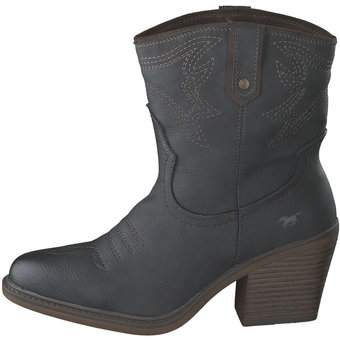 Mustang Cowboy Boots in grau Schuhcenter