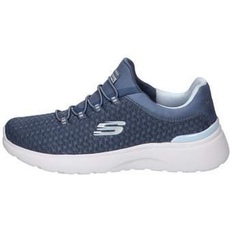 Sneaker Slip ❤️ in Skechers On blau