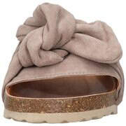 Thumbnail - Verbenas Roxy Velour Pantolette Damen beige
