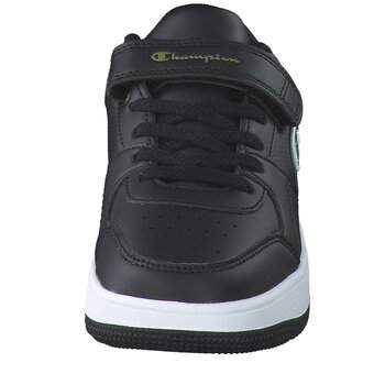 Champion Rebound Low B PS Sneaker in schwarz