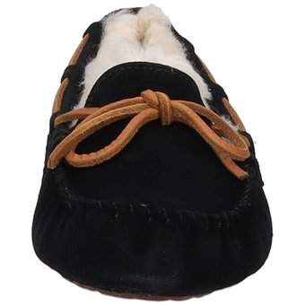 Black ugg dakota moccasins on sale