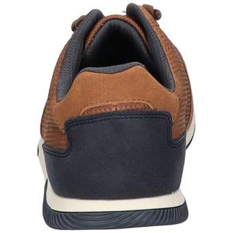 Bugatti Report Eco: Sneaker Uomo Blu Scuro Con Perforazioni, Comode E Leggere - 3