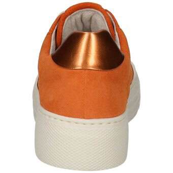 Gabor Sneaker Basse Donna Modello 73.220 - Vernice Nera, Tacco Piatto 5 Cm, Chiusura Con Zip, Larghezza Normale - 6