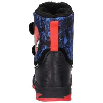 Spiderman Klett Boots in schwarz Schuhcenter