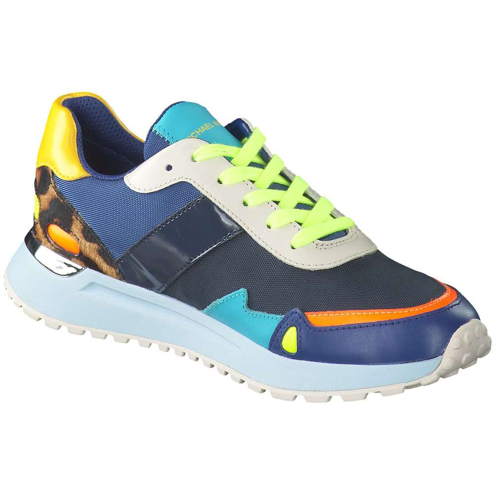 monroe mesh and leather trainer